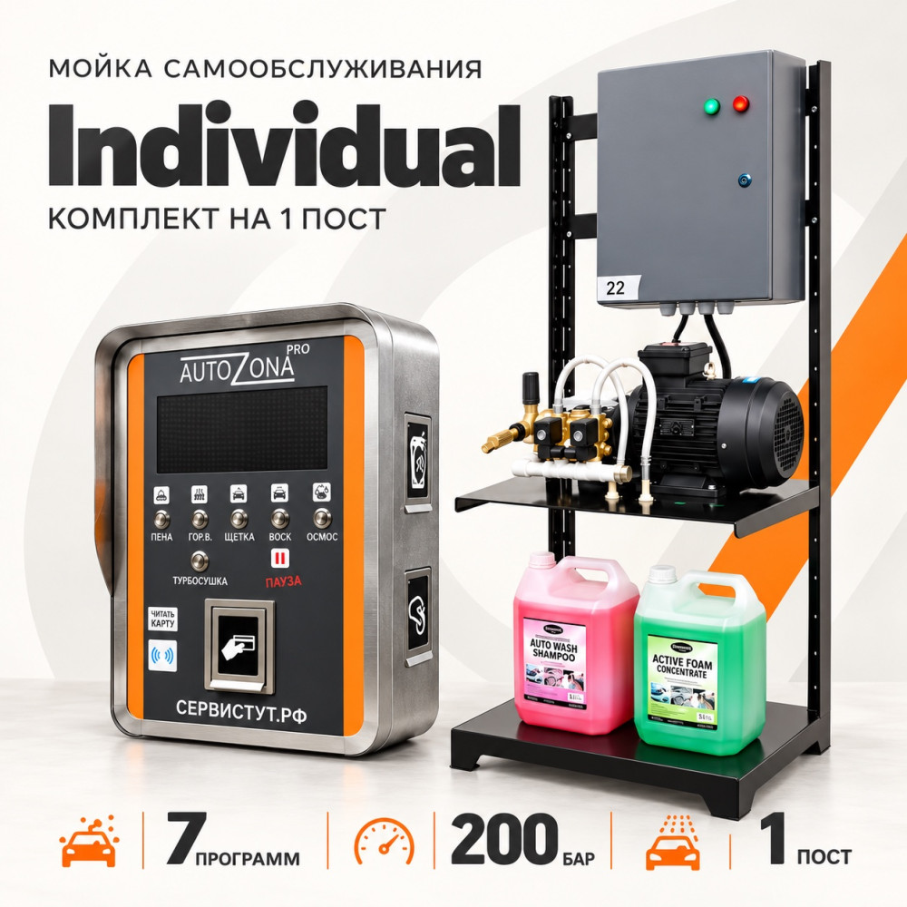 Комплект МСО «Individual» на 1 пост, 7 программ