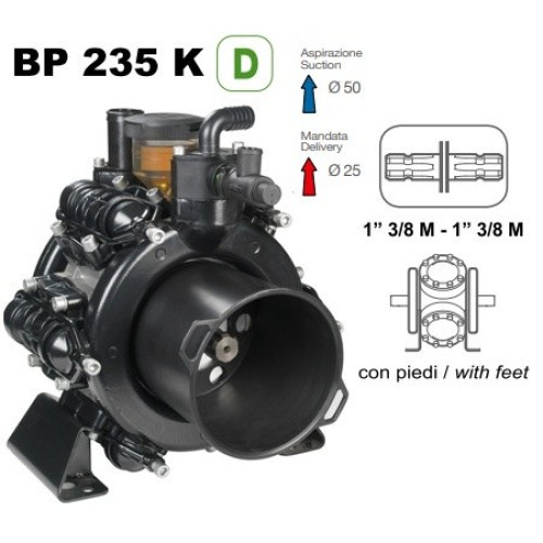 Насос мембранный Comet BP235 D 2