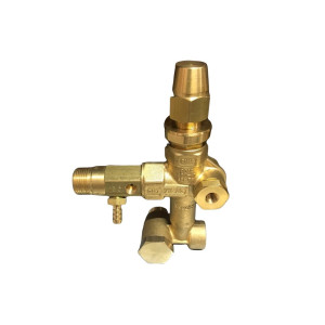 Регулятор потока VB 56; вход 1/2" г, выход М22х1,5ш (К 750 15/210) 30 л/мин 250 бар 2x1/8 г.