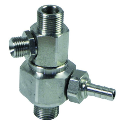 Пенная станция на одно средство 25 - 250 бар 3/8"ш.3/8"ш.с подачей воздуха