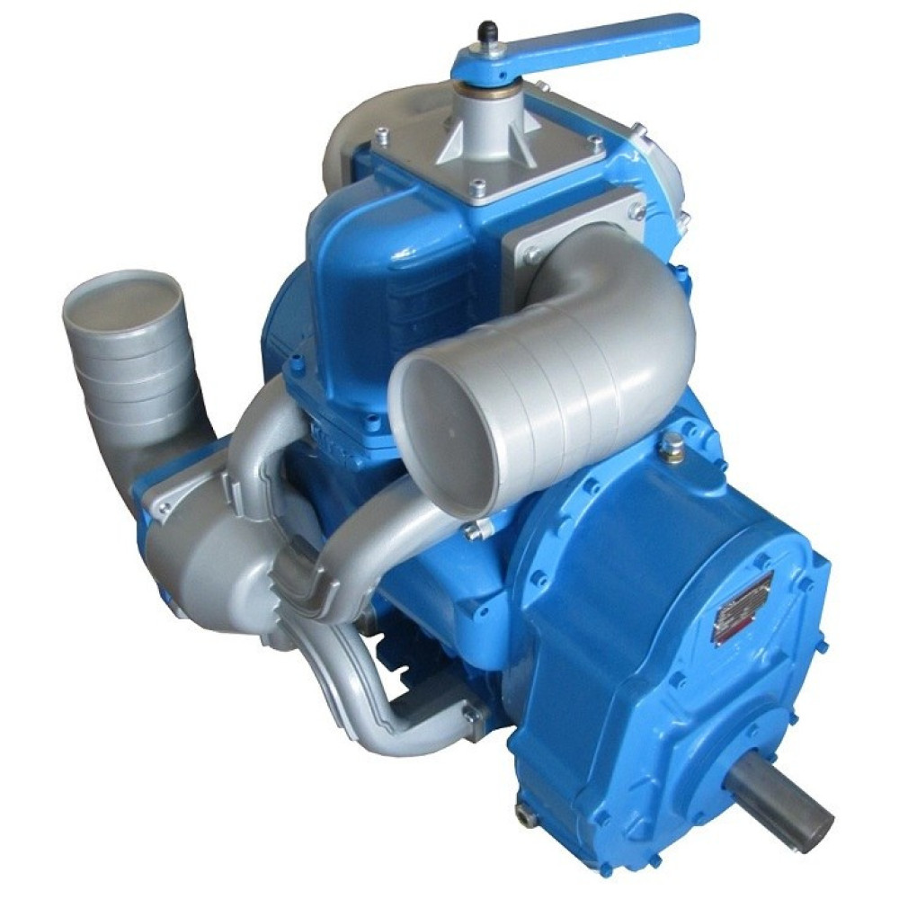 Насос вакуумный JUROP DL 125, 600 об/мин, левое вращение, ручной клапан