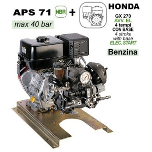 Насос мембранный Comet серия APS 71 (67,2 л/мин; 40 бар) c бенз. дв. Honda GX270 Elec.start