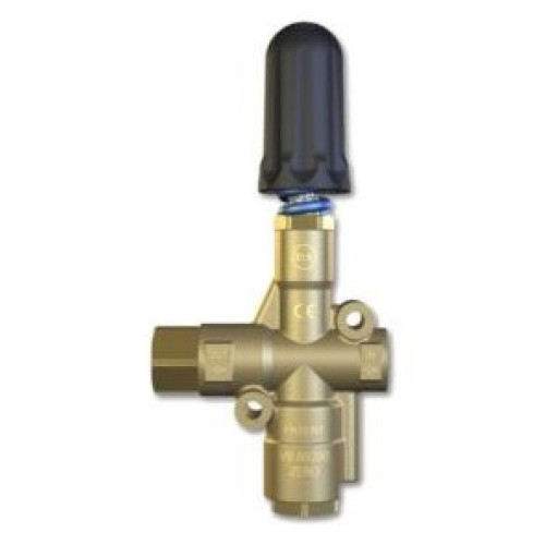 Регулировочный клапан VB80/280 Zero; вход 1/2"г, выход 1/2"г; By-pass 2x1/2"г 40 л/мин 310 бар