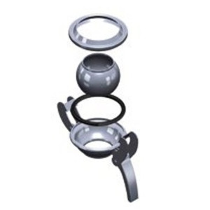 Приварная муфта D120 KIT черная сталь