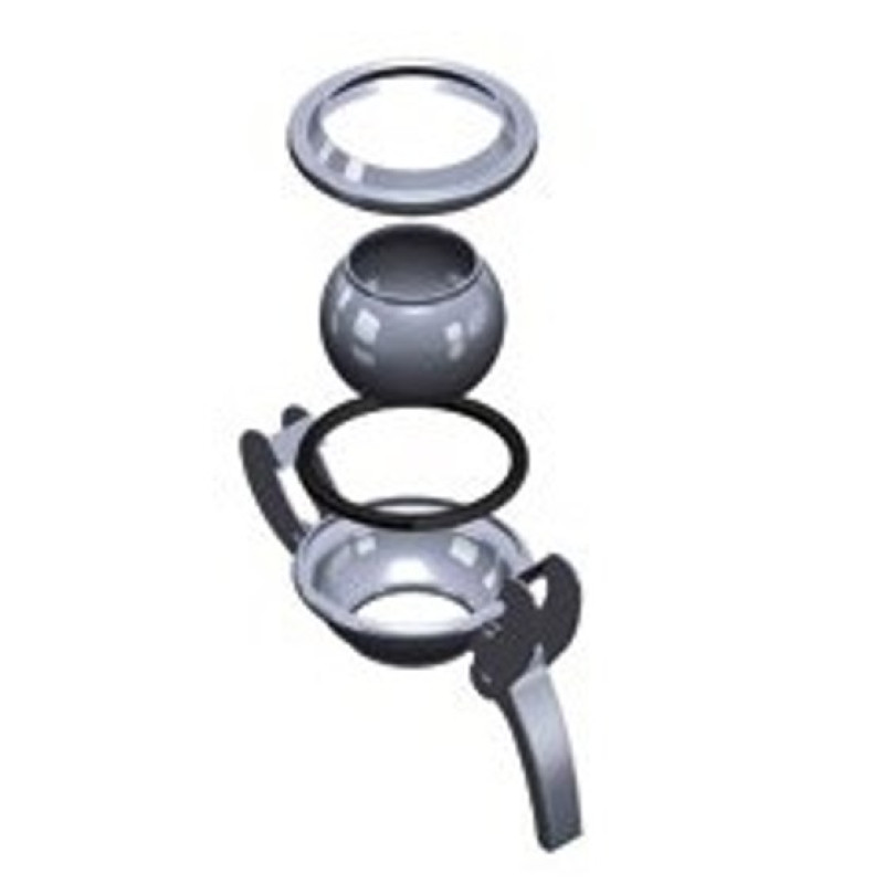Приварная муфта D120 KIT черная сталь