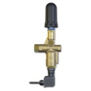 Регулировочный клапан Pulsar Zero вход 3/8"г, выход 3/8"г; By-pass 2x3/8"г с микровыключателем