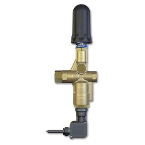 Регулировочный клапан Pulsar Zero вход 3/8"г, выход 3/8"г; By-pass 2x3/8"г с микровыключателем