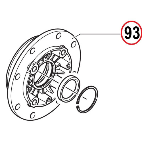 Опорная крышка BPS160