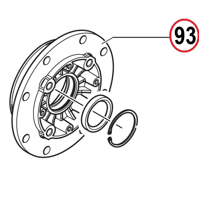 Опорная крышка BPS160
