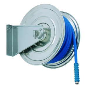 Ручная катушка RAMEX AVM 9310 50м. 3/8" или 35м. 1/2"(нерж.) 1/2"ш. 1/2"ш. 200 бар.