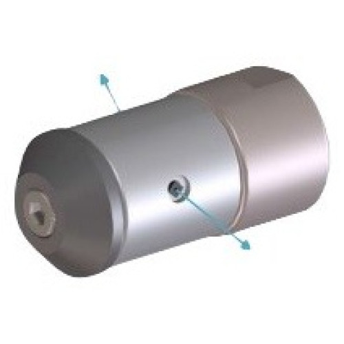 Роторная насадка тип-T10 F062 DN 10, M7x1, 15 л/мин 1000 бар