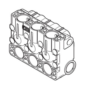 Крышка насоса YA 150 (1х2)