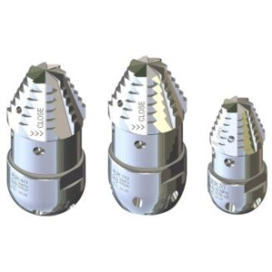 Форсунка каналопромывочная с роторной фрезой сопло 20; вход 1/2"г; бой 6Rх4S