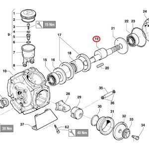 Коленвал насоса BP205/235/280