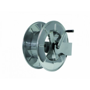 Барабан ручной для рукава 50м. 1/2" (нерж.) 1/2"ш.1/2"ш. 200 бар