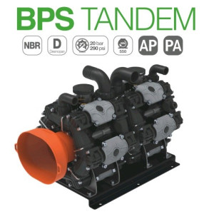 Насос мембранный Comet серия BPS TANDEM (BPS260+BPS260)