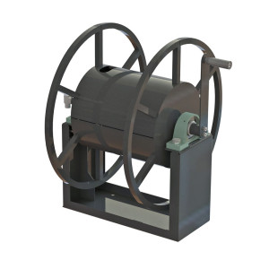 Барабан ручной для рукава 120м.1/2" ,170 м.3/8" (кр.)1/2"ш.1/2"ш. 600 бар