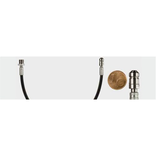 Шланг для прочистки труб с форсункой 10 м; 500 бар; вход 1/8"ш ; выход 1/8"ш