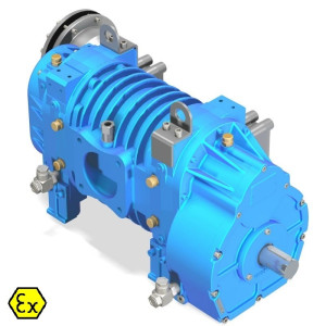 Насос вакуумный JUROP PVT 700 ATEX HDR, левое вращение
