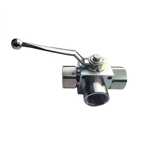 Кран гидр. 3-ход. V3RH 1" BSP