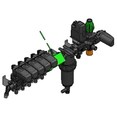 Узел управления 5 секций GSST/DRIVER 06 5V Ø19-40-1GR MAGNET-P; раходомер электромагнитный