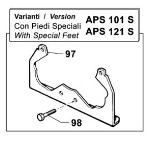 Кронштейн специальный насоса APS101 - APS121