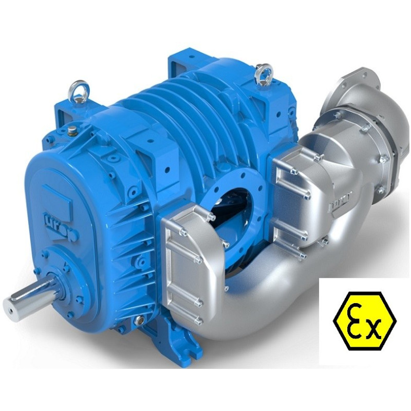 Насос вакуумный JUROP HELIX 1500 ATEX HDR, левое вращение