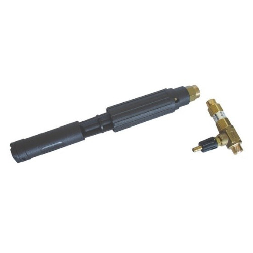 Пенообразующая насадка LS12 с наружным эжектором; вход 1/4г - 3/8ш-ш. (черный)