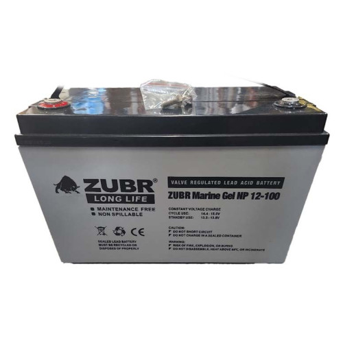 Гелевый аккумулятор ZUBR Gel NP12V100Ah для поломоечной машины