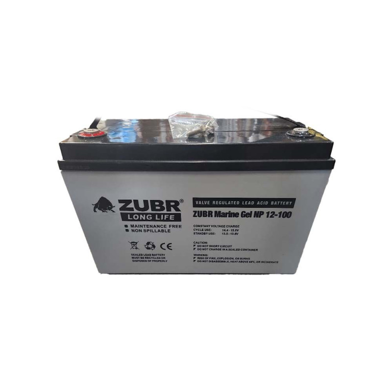 Гелевый аккумулятор ZUBR Gel NP12V100Ah для поломоечной машины