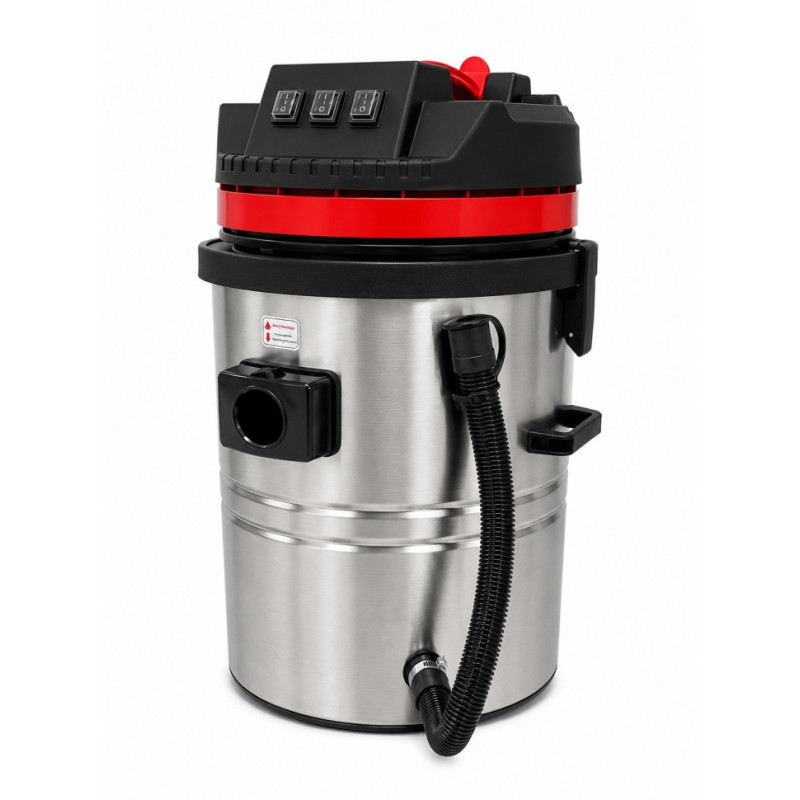 KH60-3-BSS INOX Пылесос для автомоек самообслуживания МСО (CARWASH), 3х1000 Вт, 220 В, 60 литров