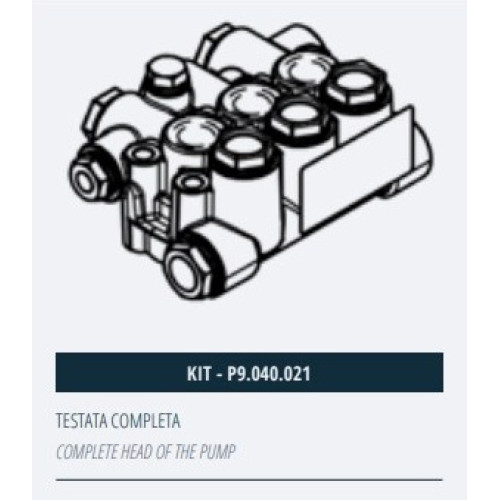 Головная часть насоса Mazzoni TGM Ø22 мм