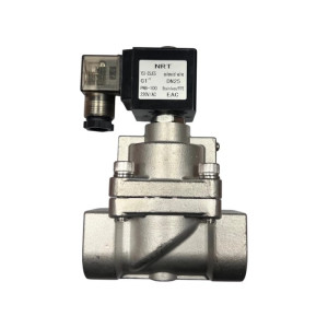 Клапан электромагнитный YSI-25JES, 6-100 бар, DN25, 220 В/AС, G1"F-G1"F, LED (нормально закрытый)