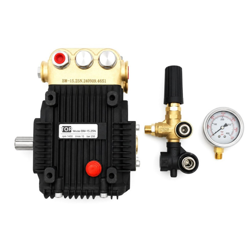 BM 15.25 N-1 TOR Плунжерный насос с аксессуарами 250 бар, 900 л/ч, 7.5 кВт