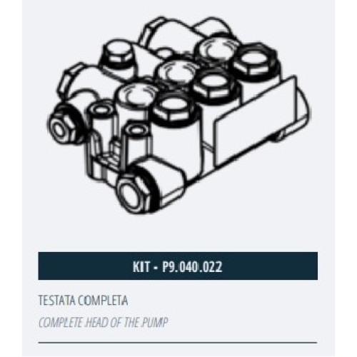 Головная часть насоса Mazzoni TGM Ø25 мм