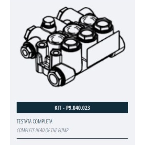 Головная часть насоса Mazzoni TGM Ø28 мм