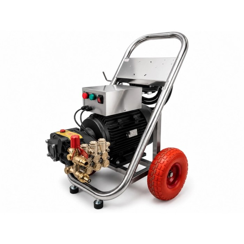 Стационарный аппарат в/давления, 1260 л/ч, 150-220 бар, TS (85 C), на тележке